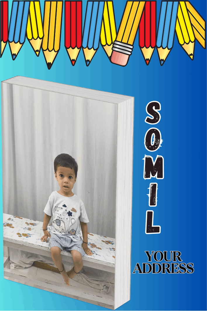 Personalized School Bag Name Tags with Address – Custom Waterproof Kids Bag