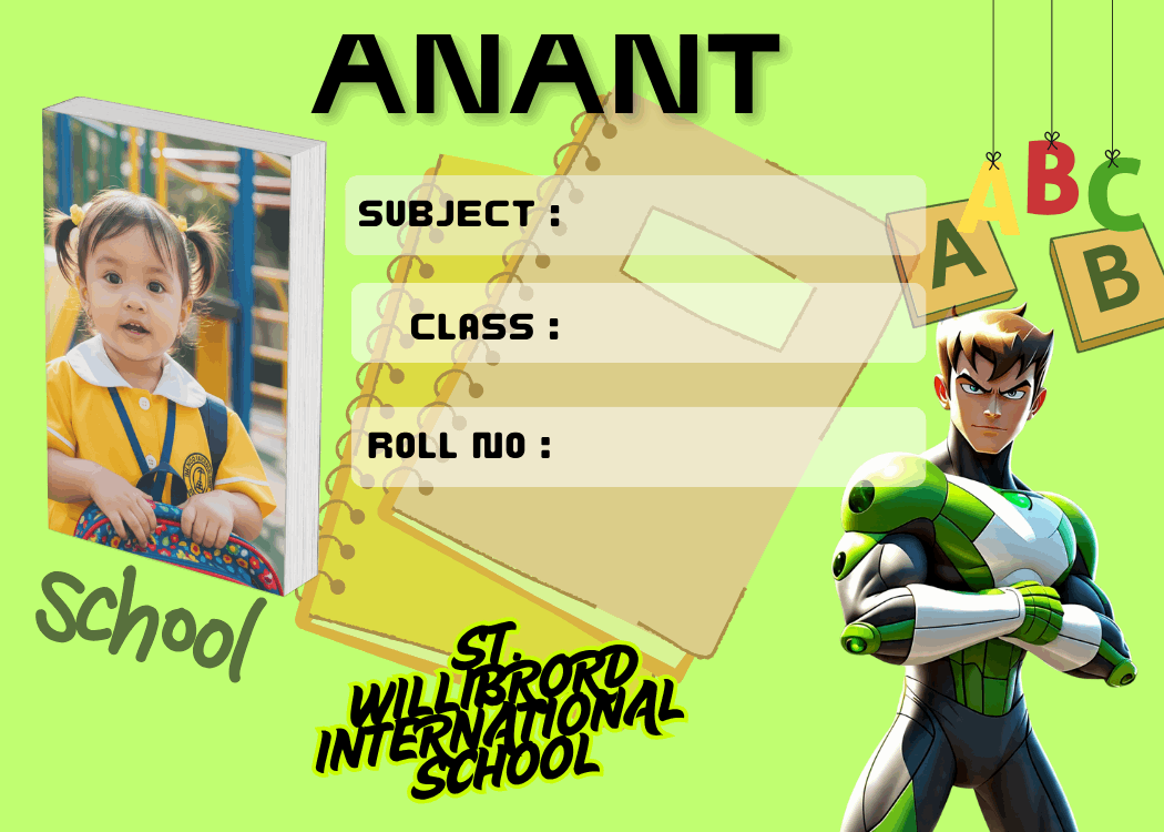 Customizable Ben10 School Labels - Personalizable Waterproof Kid Name Slips for Easy Identification