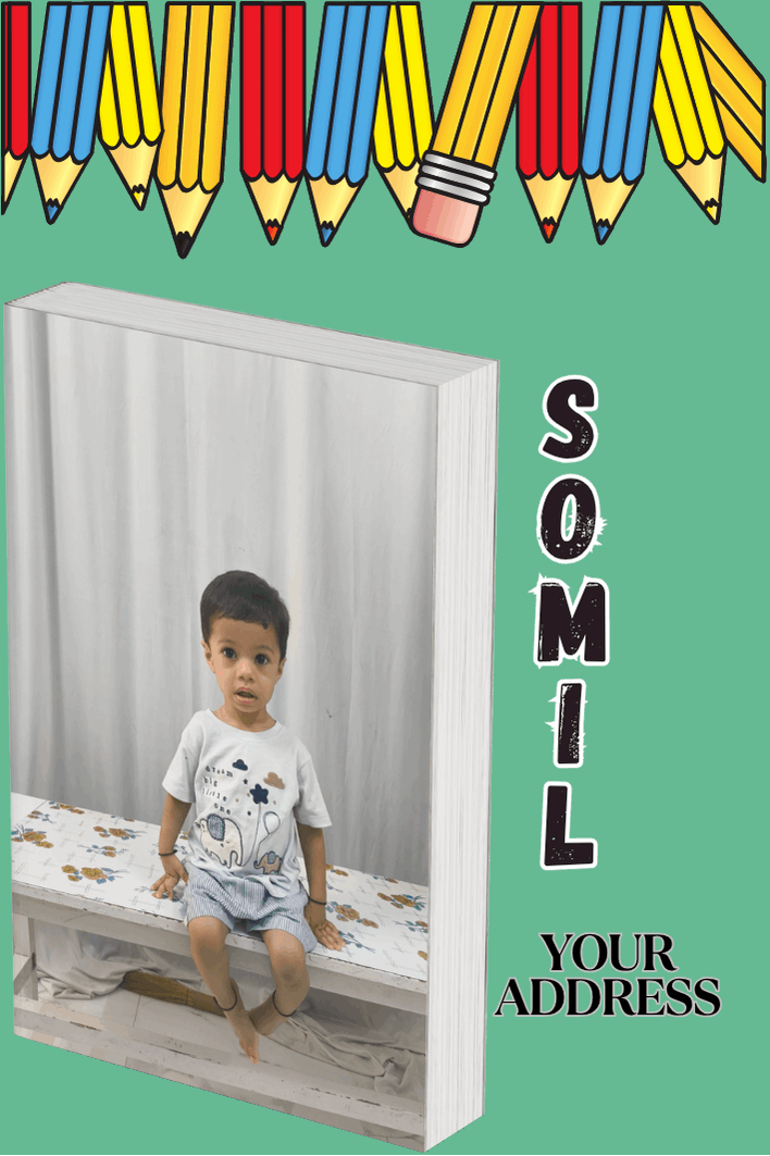 Personalized School Bag Name Tags with Address – Custom Waterproof Kids Bag