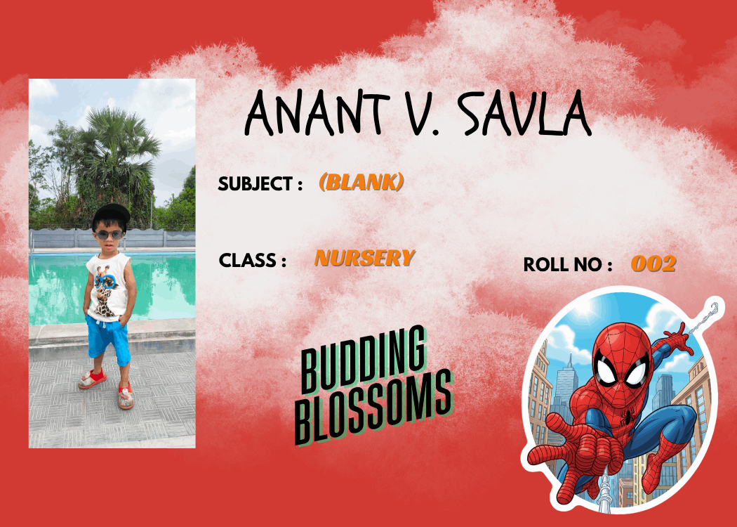 Customized Kid Name Slip with Spiderman - Personalized Spiderman School Labels for Waterproof Use