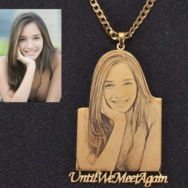 Photo Shape Pendant – Personalized Custom Photo Necklace