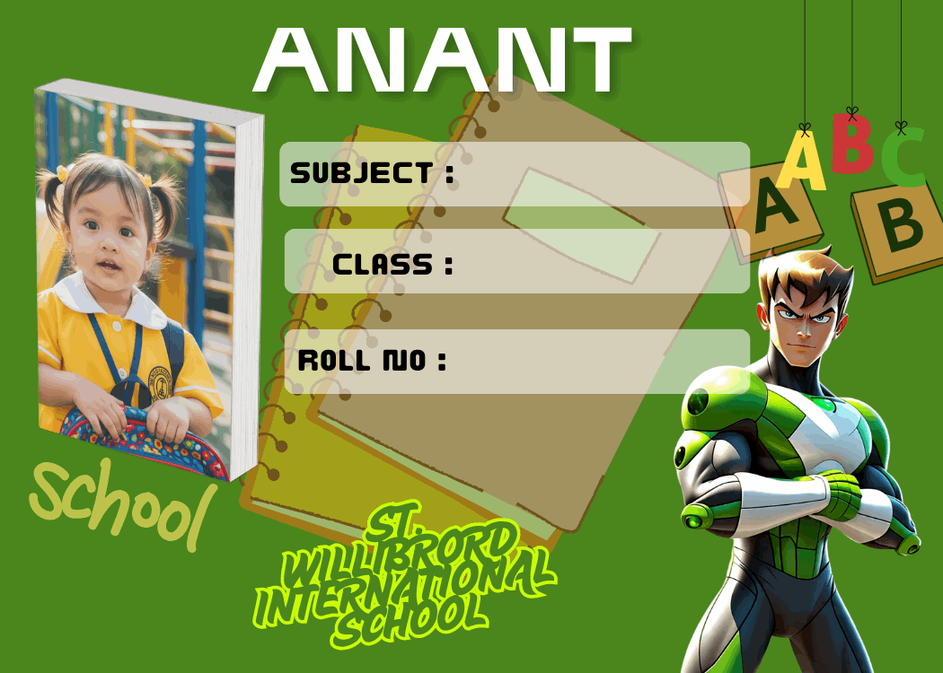Customizable Ben10 School Labels - Personalizable Waterproof Kid Name Slips for Easy Identification