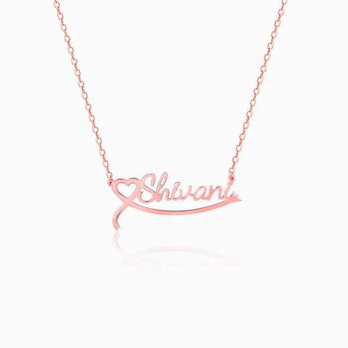 Custom Heart Pendant With Name – Personalized Jewelry