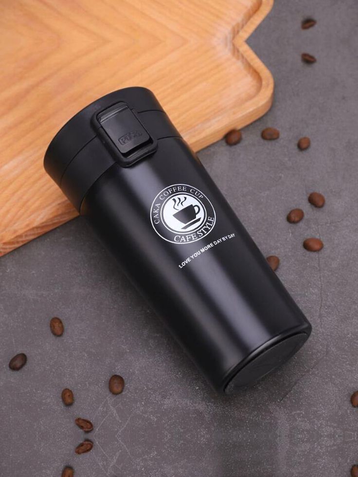 SleekSip Personalized Travel Mug - Custom Name Printing, 470ml Stainless Steel