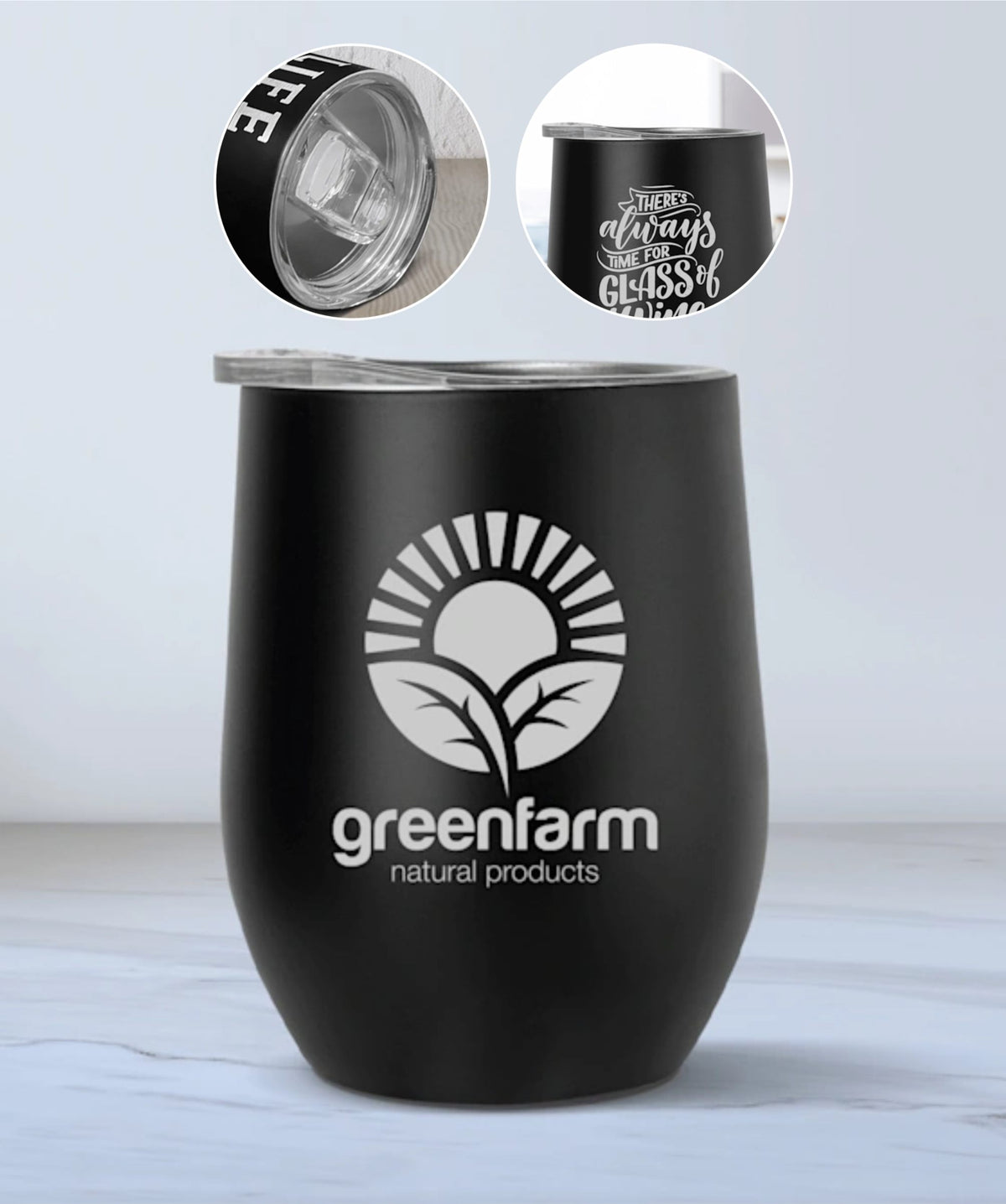 Custom Tumbler - 350ml Eco-Friendly Stainless Steel BPA-Free Insulated Drinkware