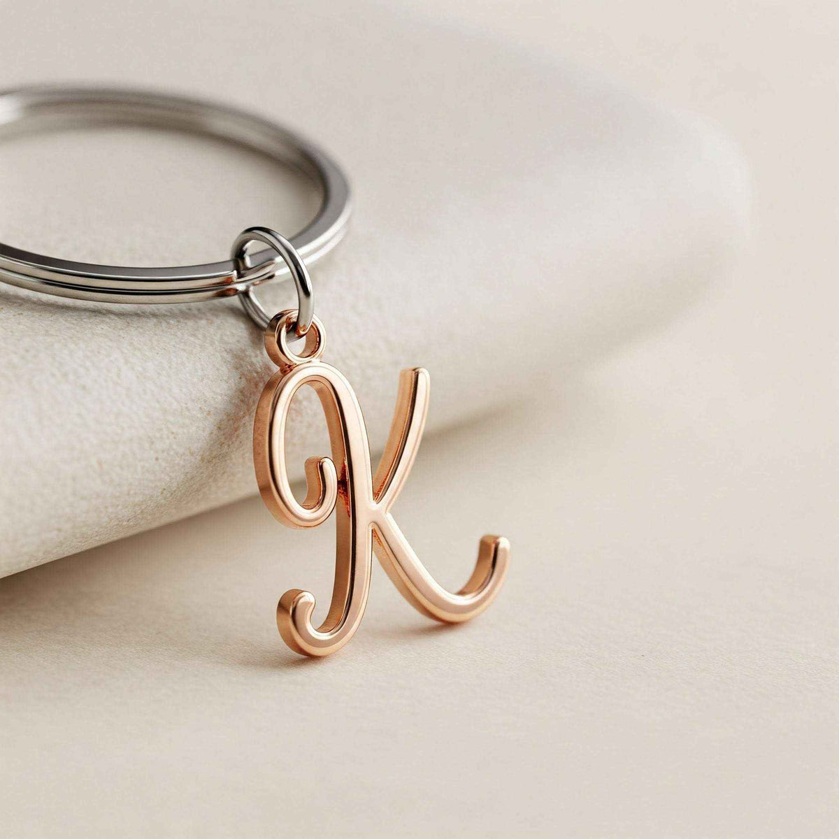 Custom Letter Keychain - Personalized Single Letter Keychain for Unique Gifts