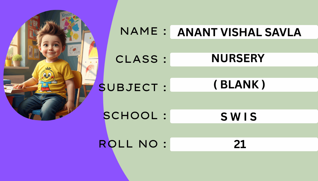 Customized School Book Labels with Photo - Personalized Waterproof Custom School Book Labels