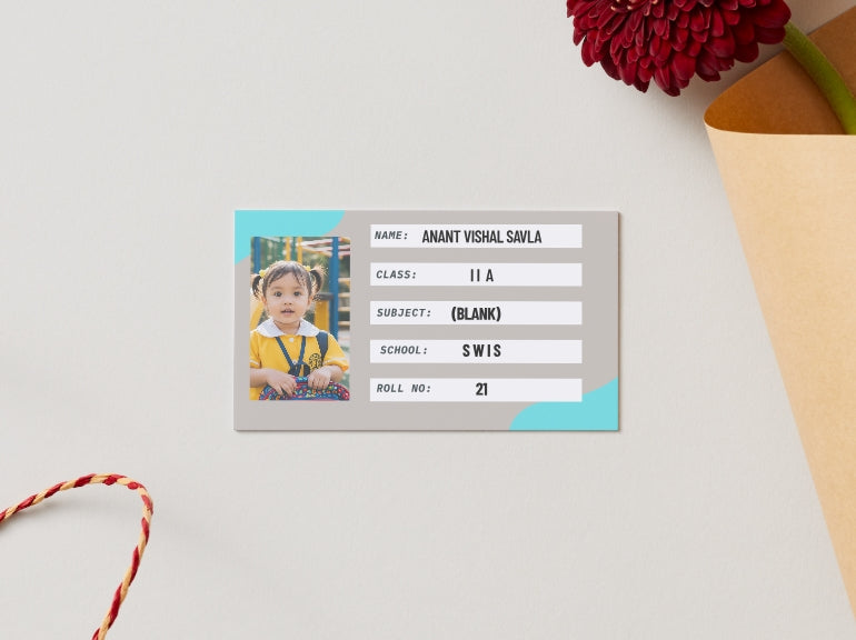 Personalized School Book Labels with Custom Photo – Waterproof Kids Name Labels