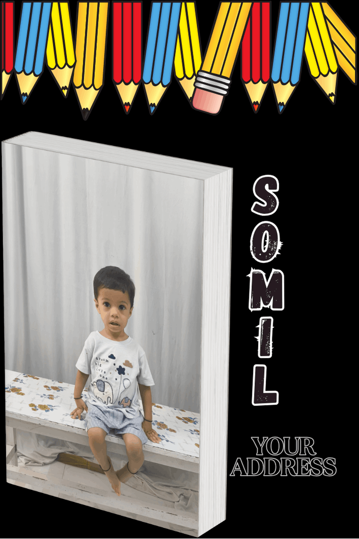 Personalized School Bag Name Tags with Address – Custom Waterproof Kids Bag