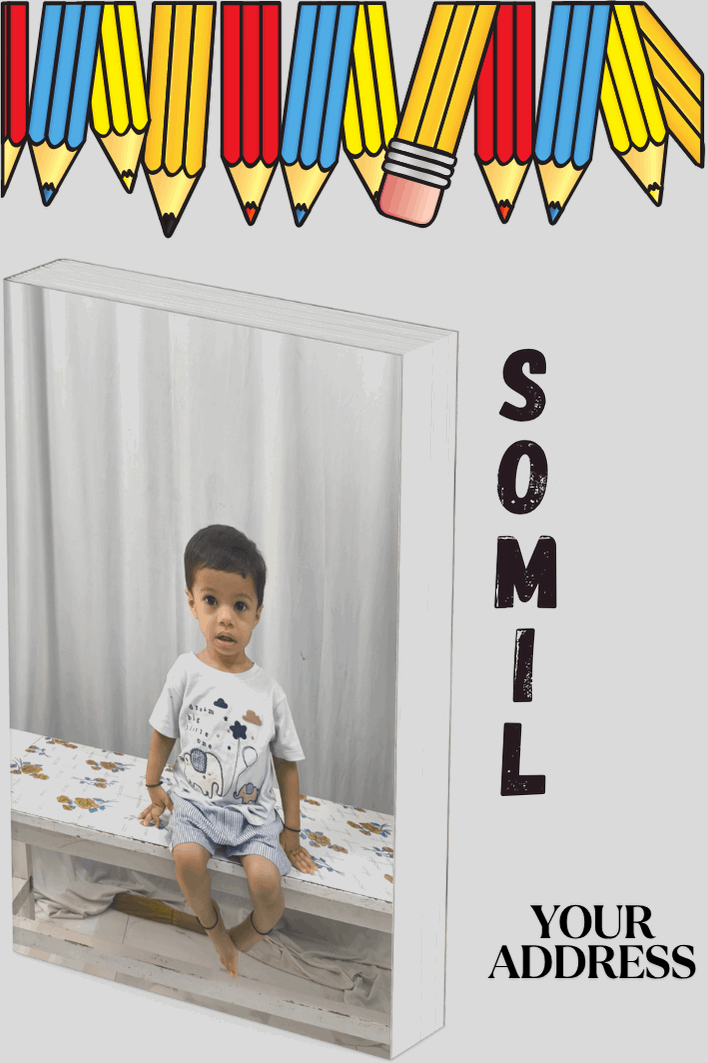 Personalized School Bag Name Tags with Address – Custom Waterproof Kids Bag