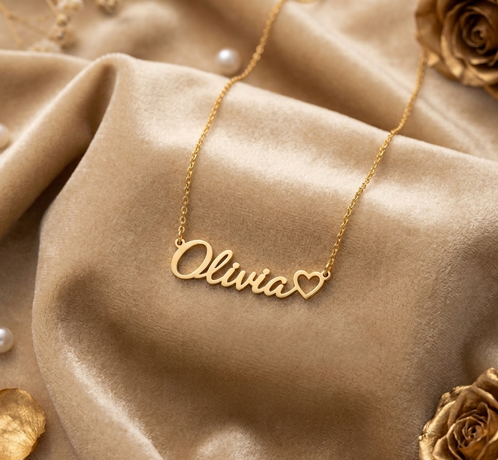 Beloved Script Pendant - Elegant Jewelry for Every Occasion