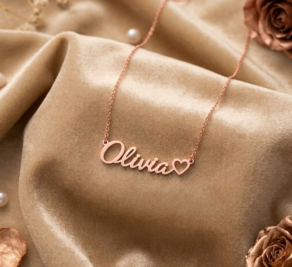 Beloved Script Pendant - Elegant Jewelry for Every Occasion