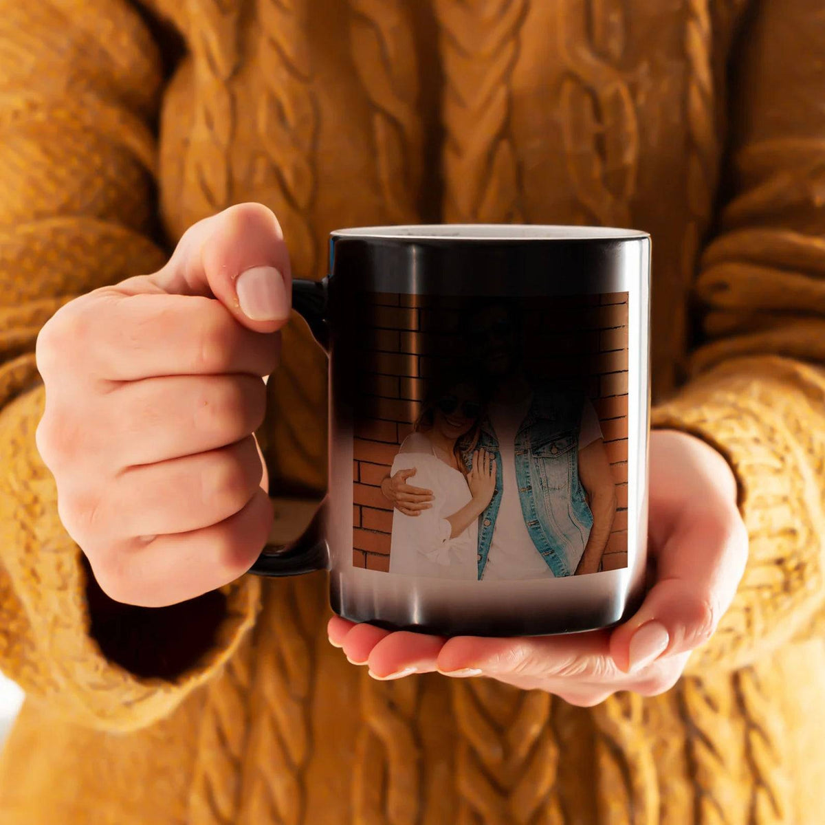 Photo Transform Magic Mug – 320ml Personalized Color-Changing Ceramic Mug