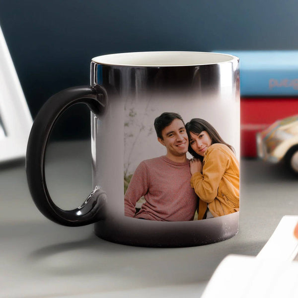 Photo Transform Magic Mug – 320ml Personalized Color-Changing Ceramic Mug - KraftedKey