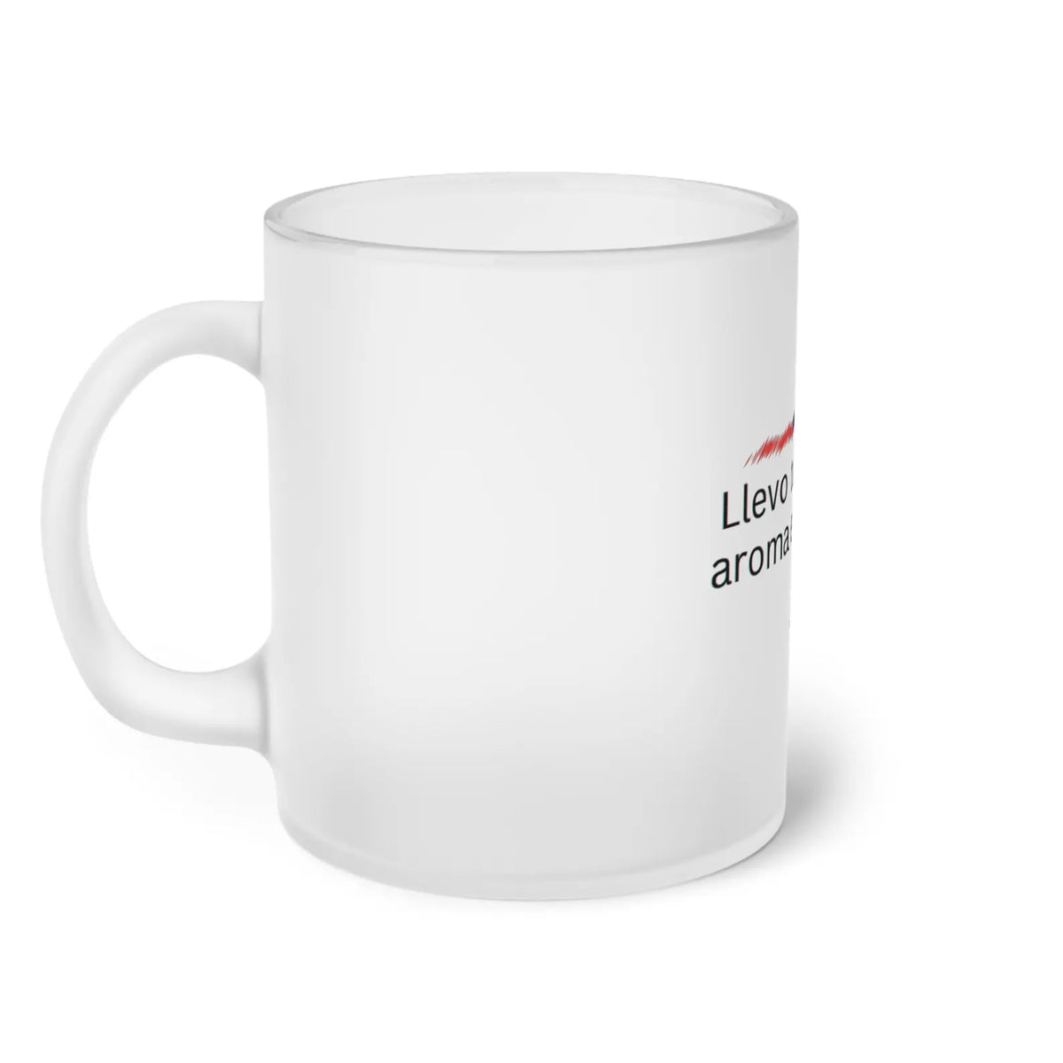 Customized Frosted Mug - 320ml Personalized Matte Finish Glass Mug