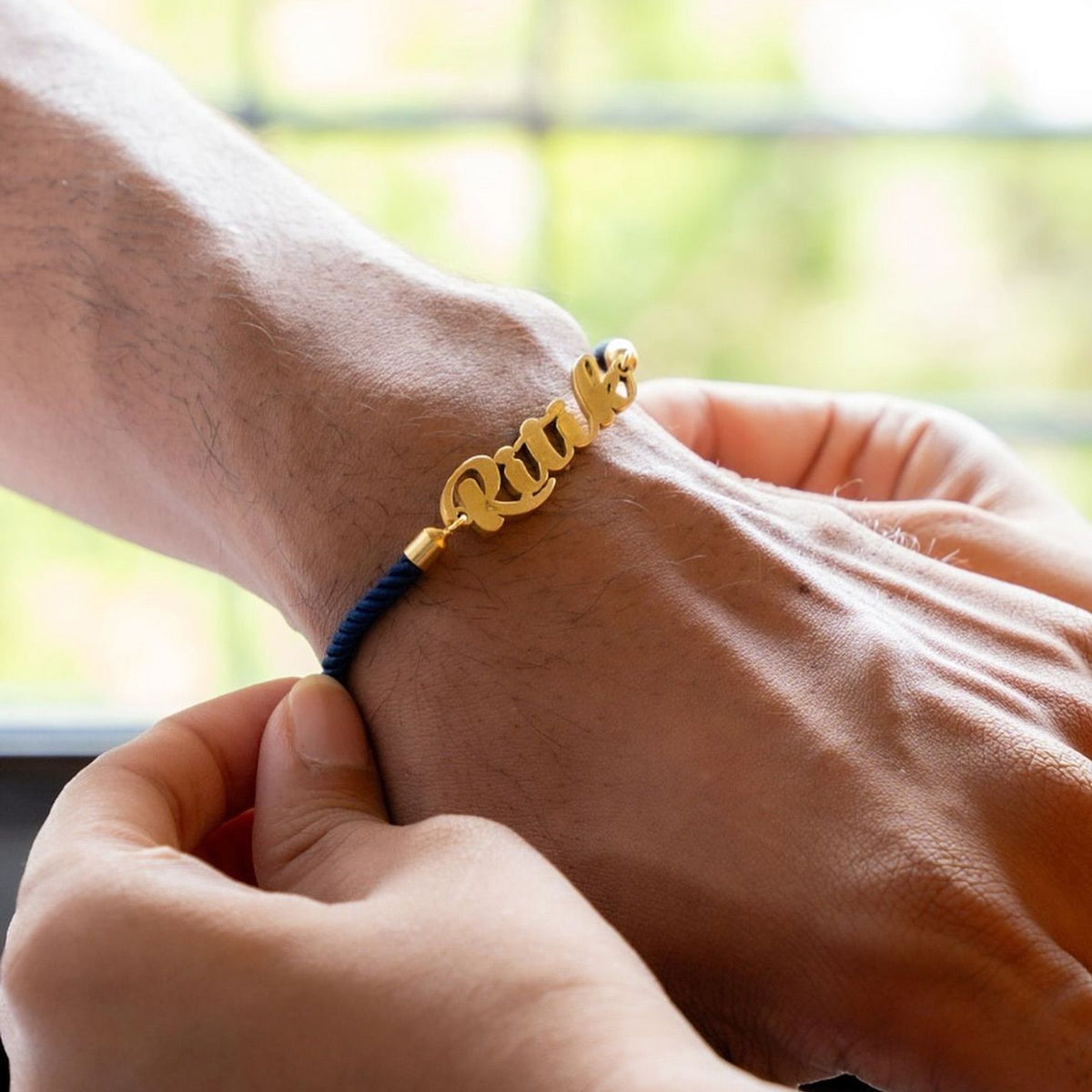 Custom Personalized Name Rakhi – Raksha Bandhan Gift