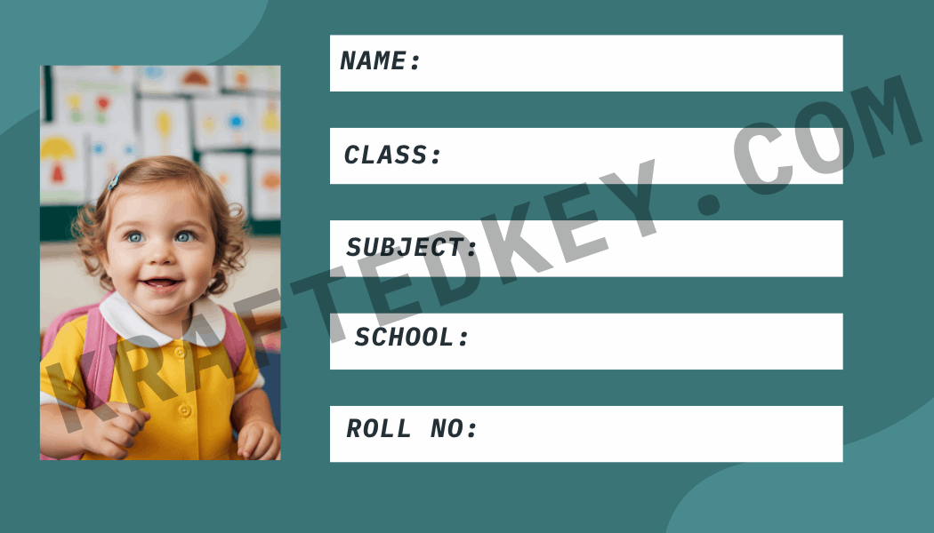 Personalized School Book Labels with Custom Photo – Waterproof Kids Name Labels