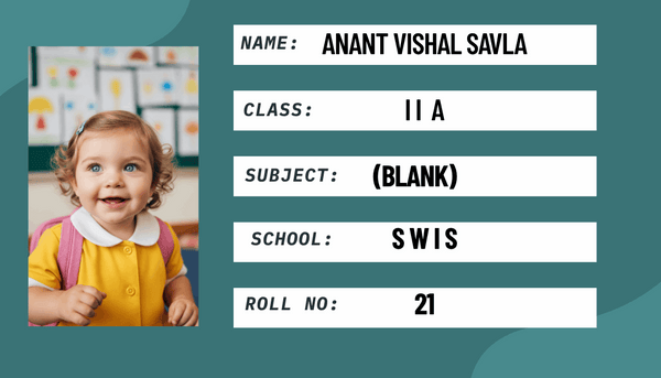 Personalized School Book Labels with Custom Photo – Waterproof Kids Name Labels - KraftedKey