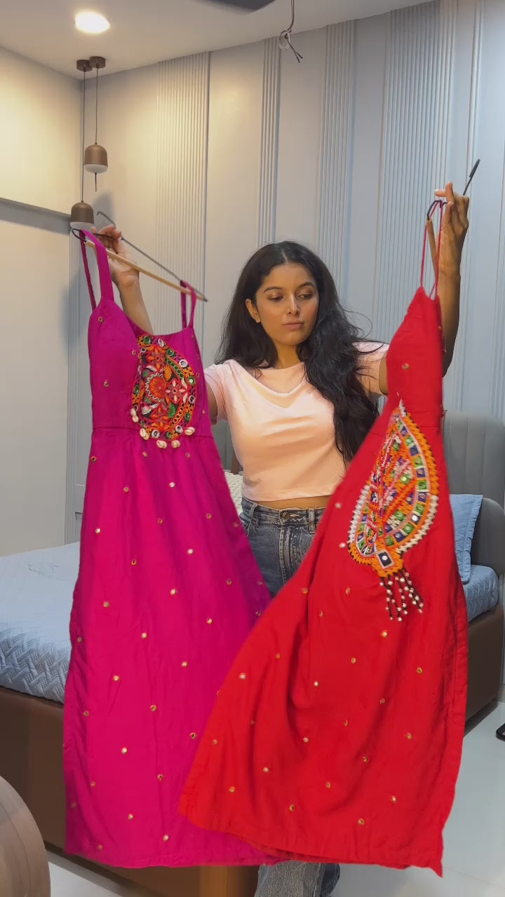 Boho Applique Kurti