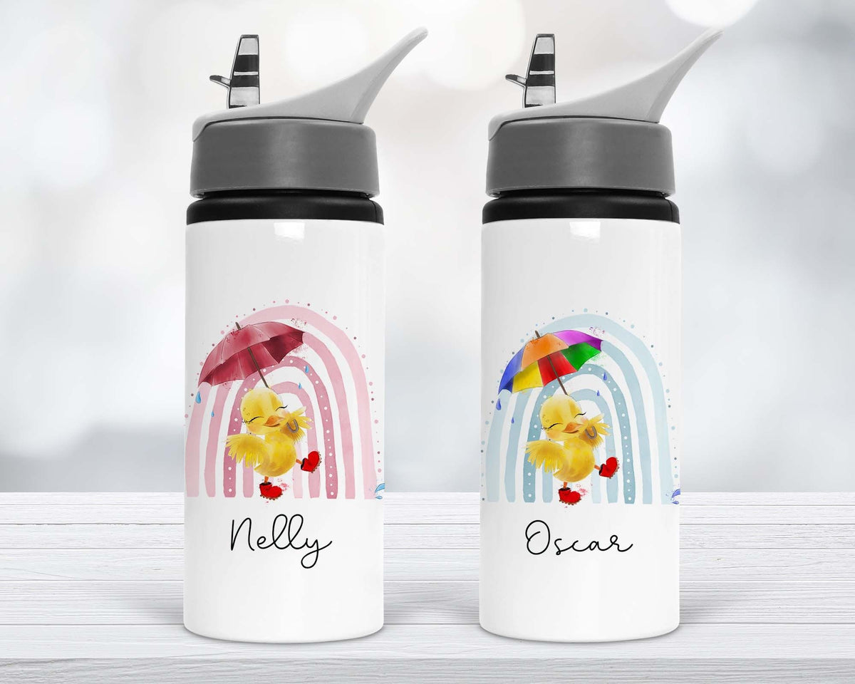 Customizable 650 ml Sipper Bottle with White Body & Grey Flip-Top